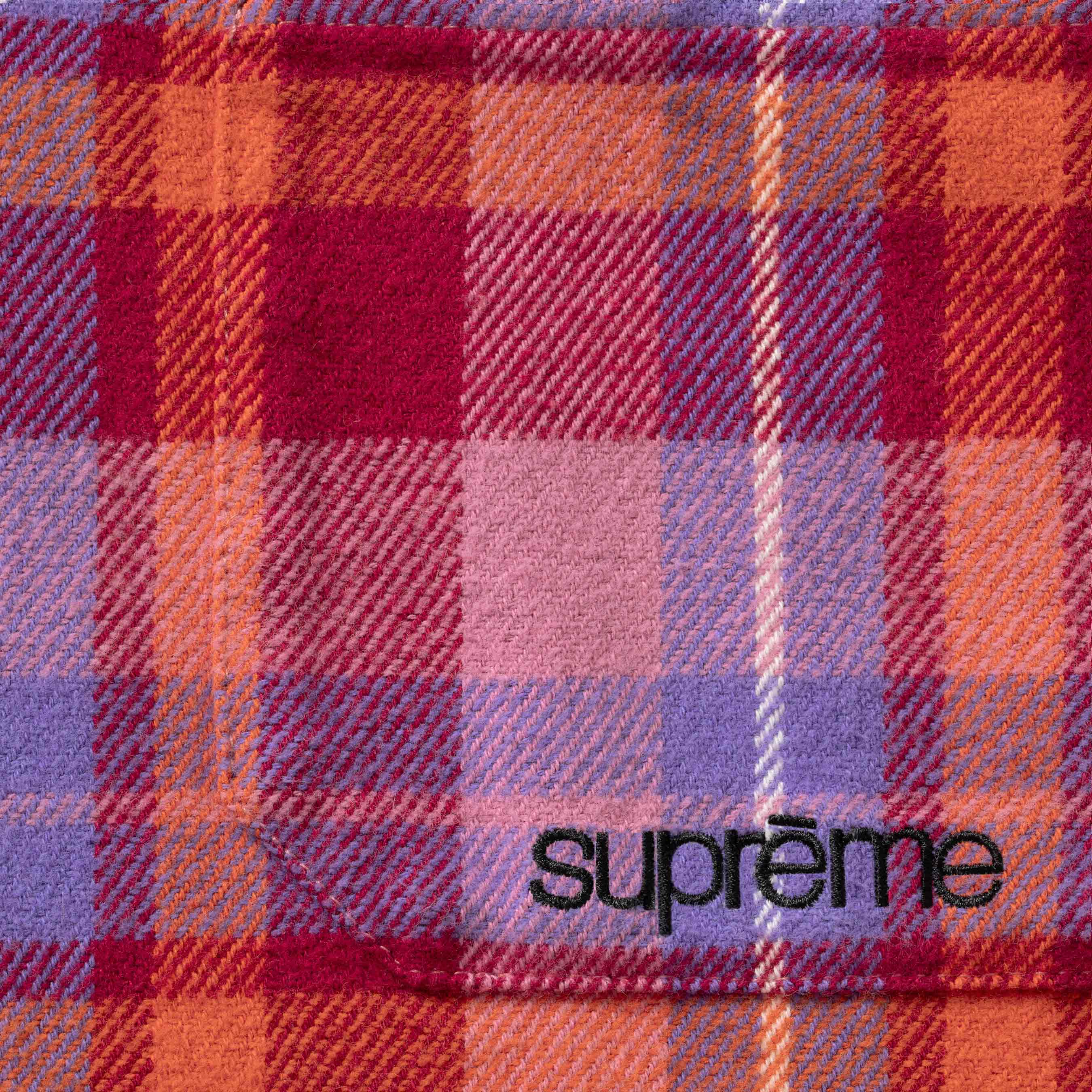 Hooded Flannel Shirt view 6